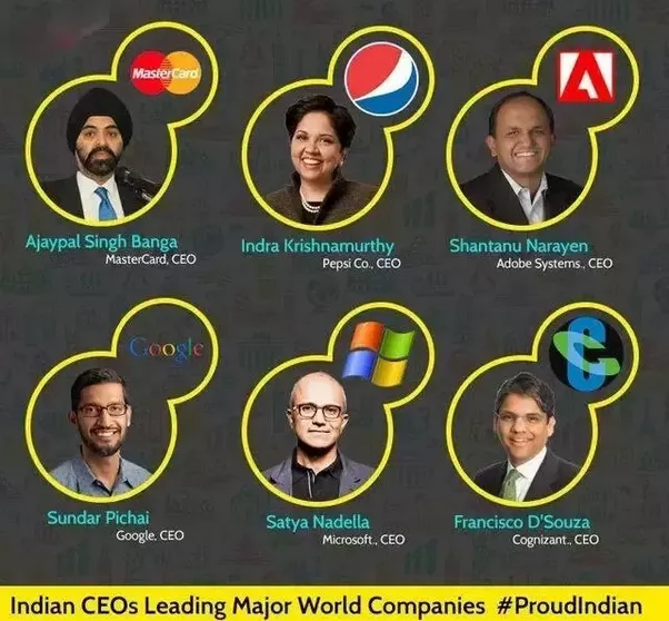 Indian Ceos Of Top Us Companies