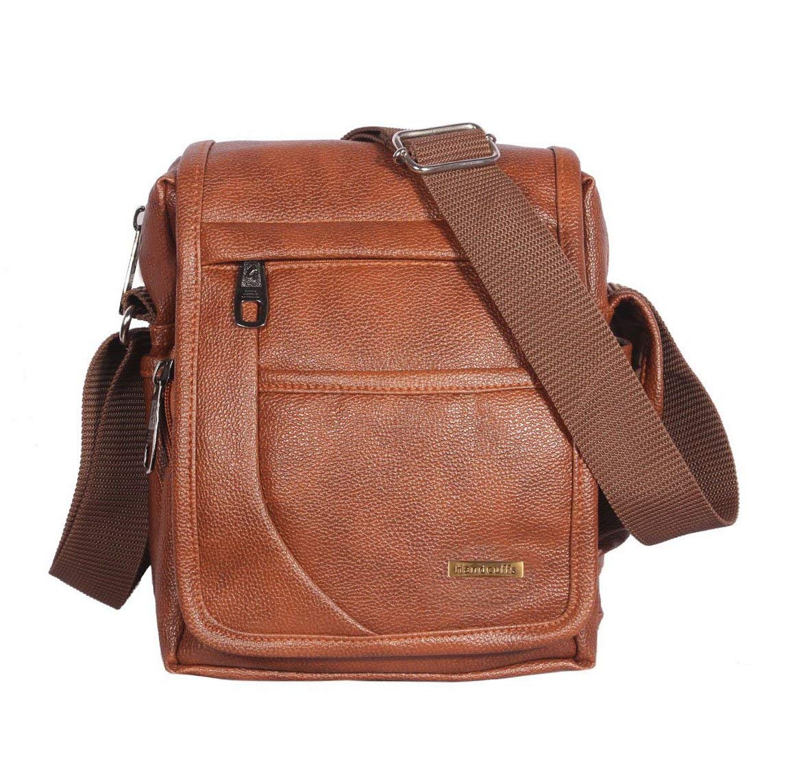 Handcuffs Mens Bag Messenger Bag Leather Shoulder Bags Travel Bag Man Purse  Crossbody Bags for Work Business - Guys World