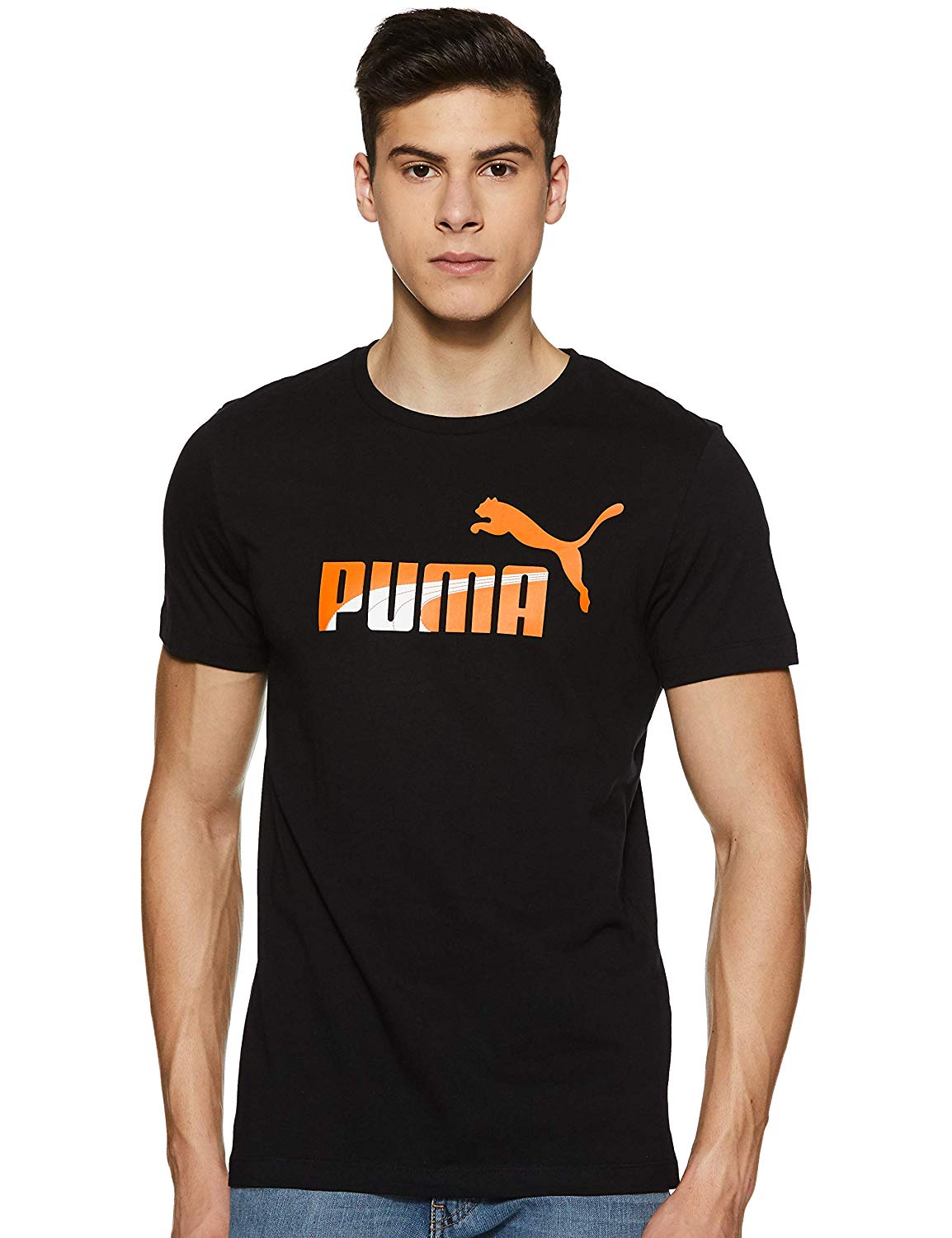 Puma Men's Solid Regular Fit T-Shirt - Guys World