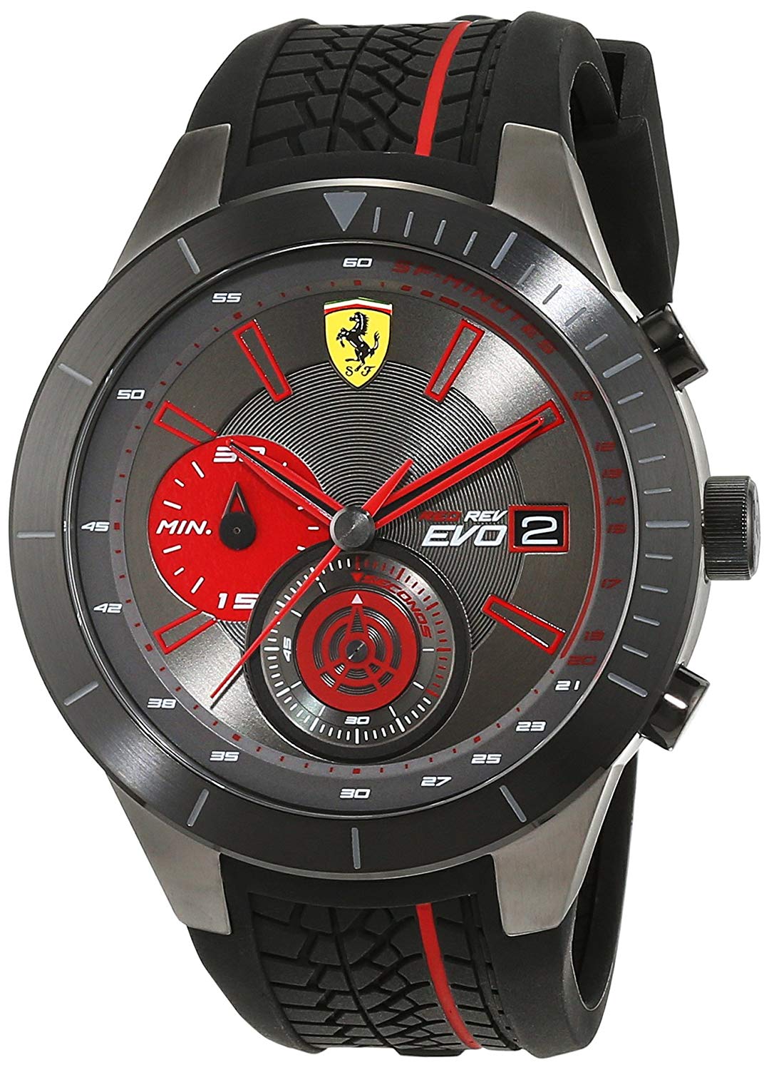 Scuderia Ferrari Analog Red Dial Men's Watch - 0830341 - Guys World