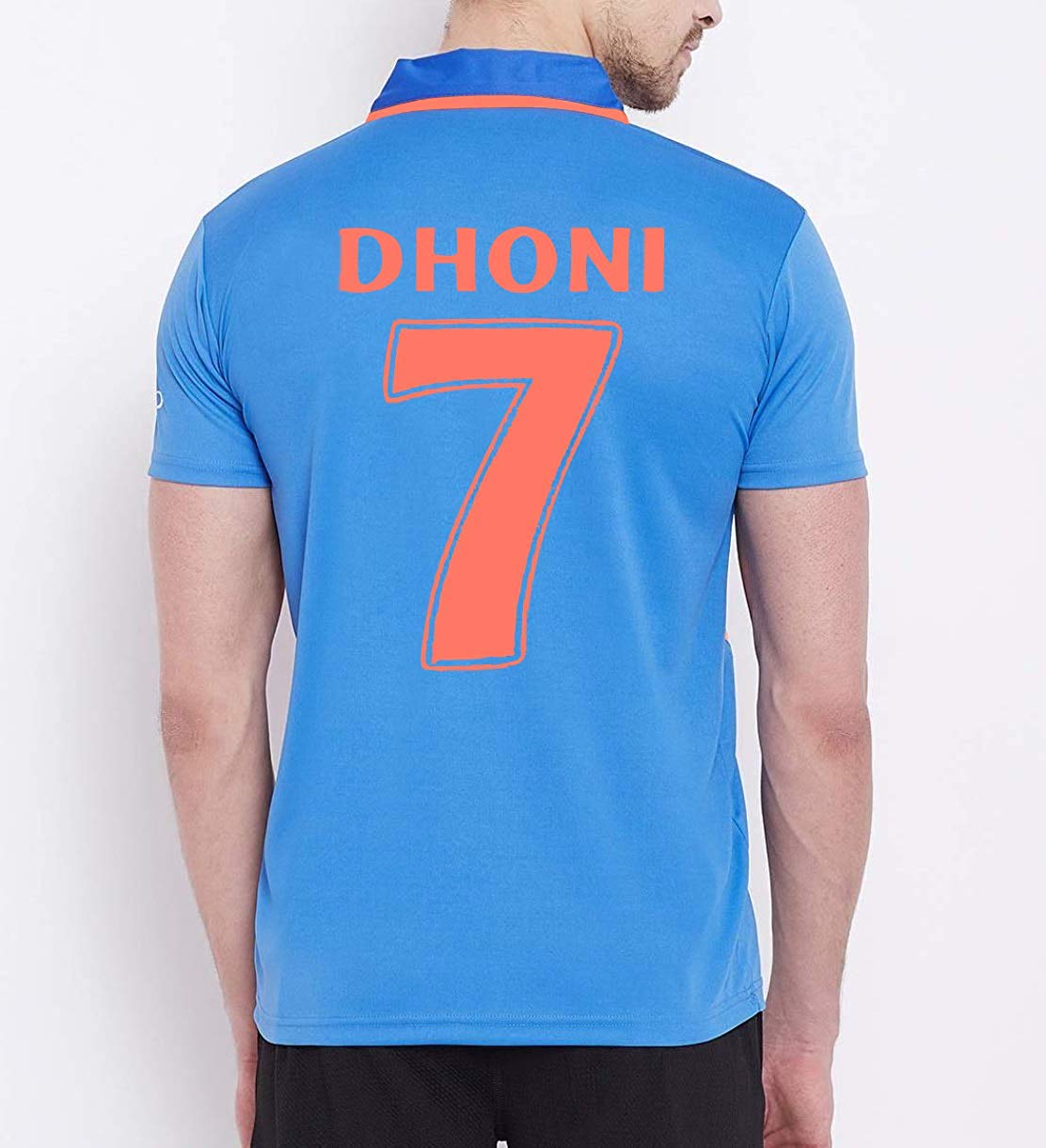 India Cricket Dhoni Jersey Guys World